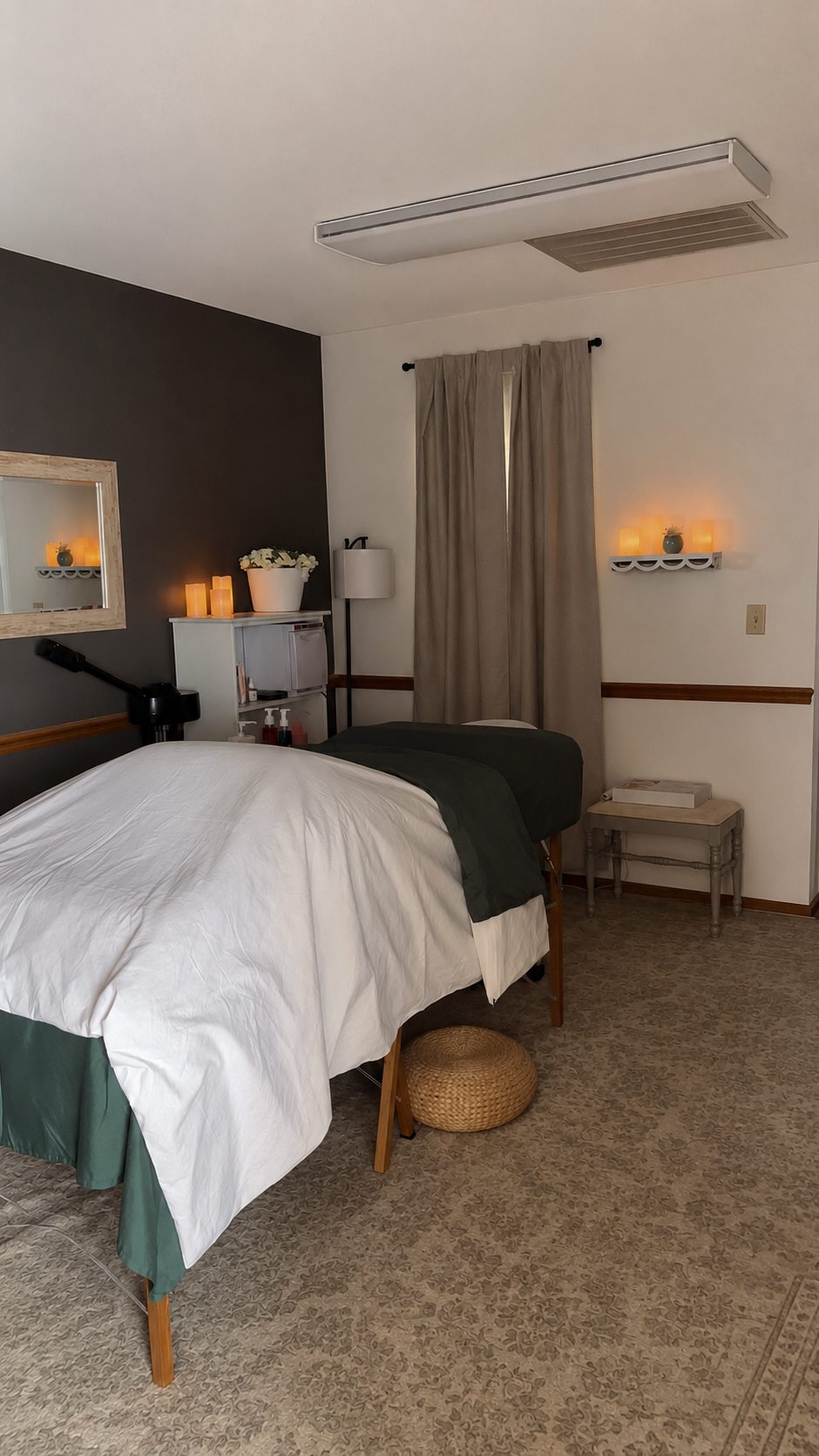 Inside the Lash Lane treatment room